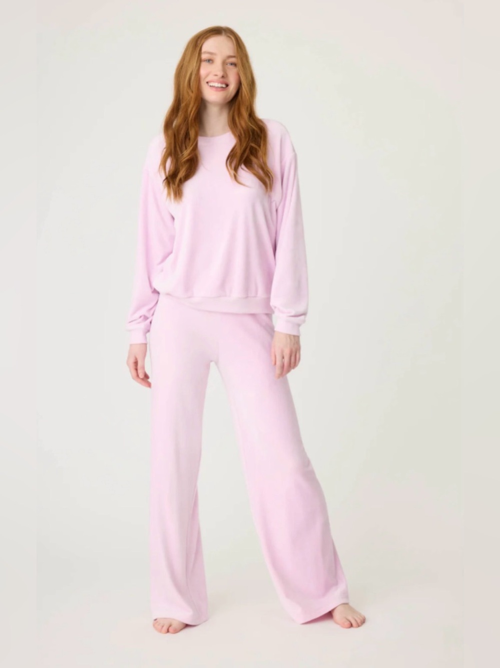 ✨ P.J.‎ Salvage Spread Love Velour 2-Piece Lounge Set ✨